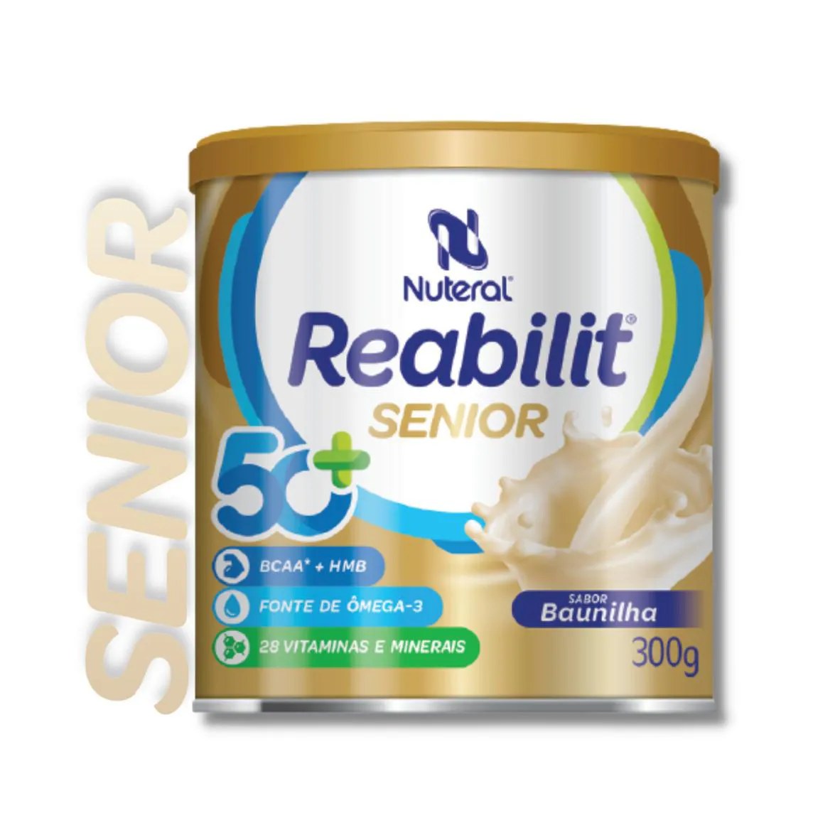 REABILIT SENIOR (SEM SABOR) LATA 300G