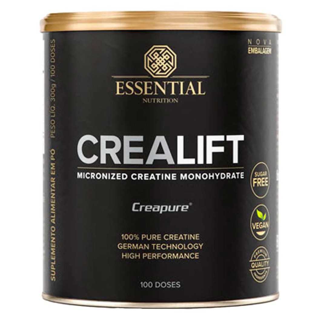 Creatina Crealift Essential Nutrition 100% Creapure - 300g