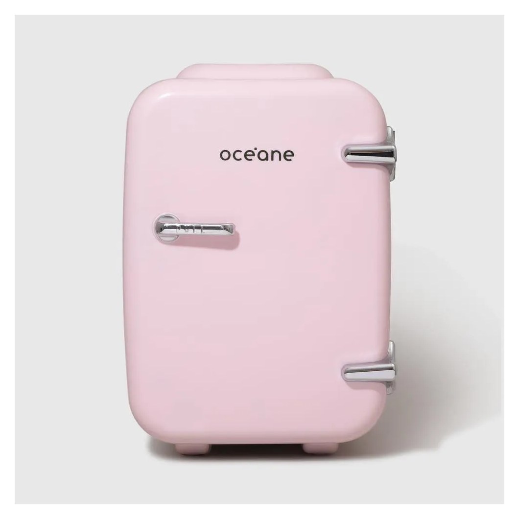 mini geladeira rosa - skincare fridge 4l