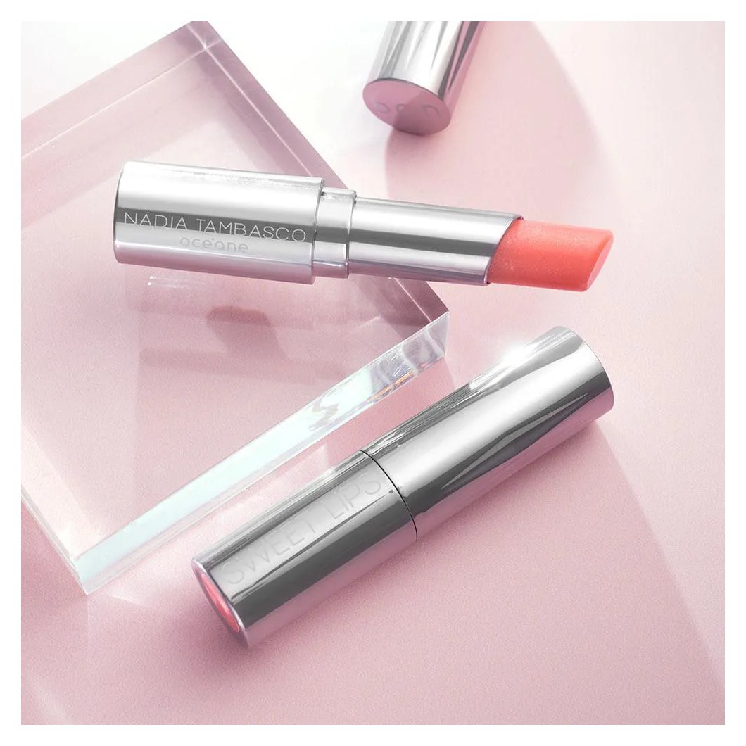 Revitalizador Labial Rosa Nádia Tambasco By Océane - Sweet Lips Candy 3G