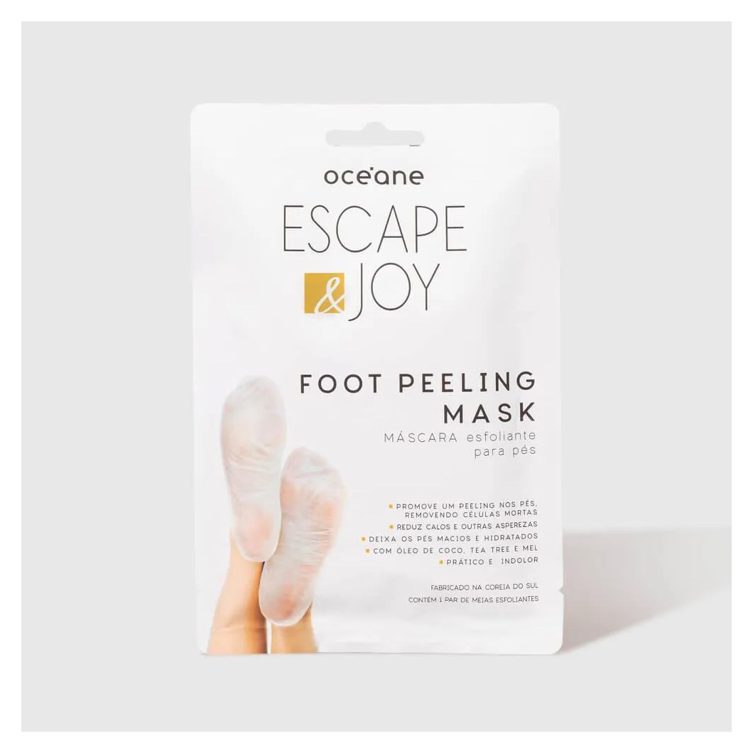 Kit Pés Renovados - Máscara Esfoliante Para Pés (3 Produtos)