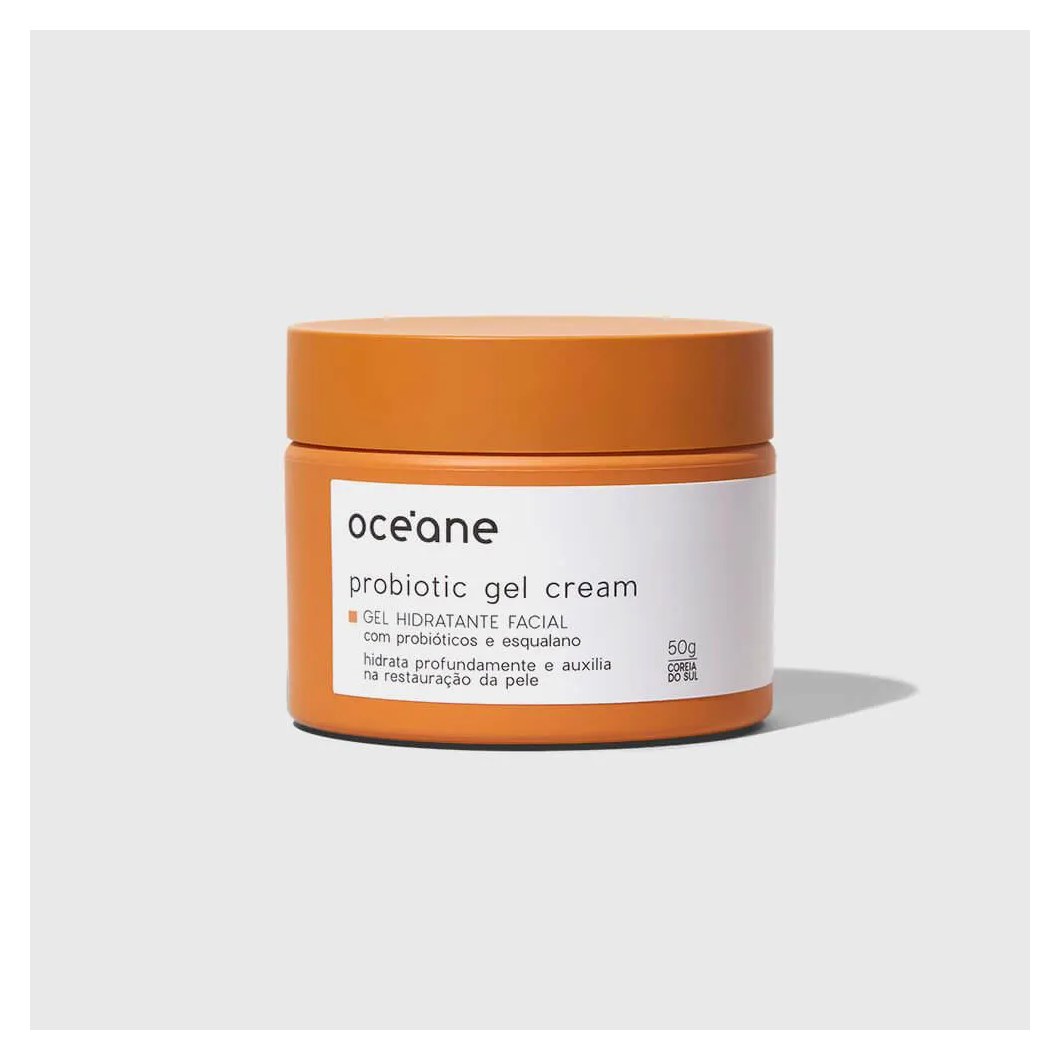 Gel Facial Com Probióticos E Esqualano - Probiotic Gel Cream 50G