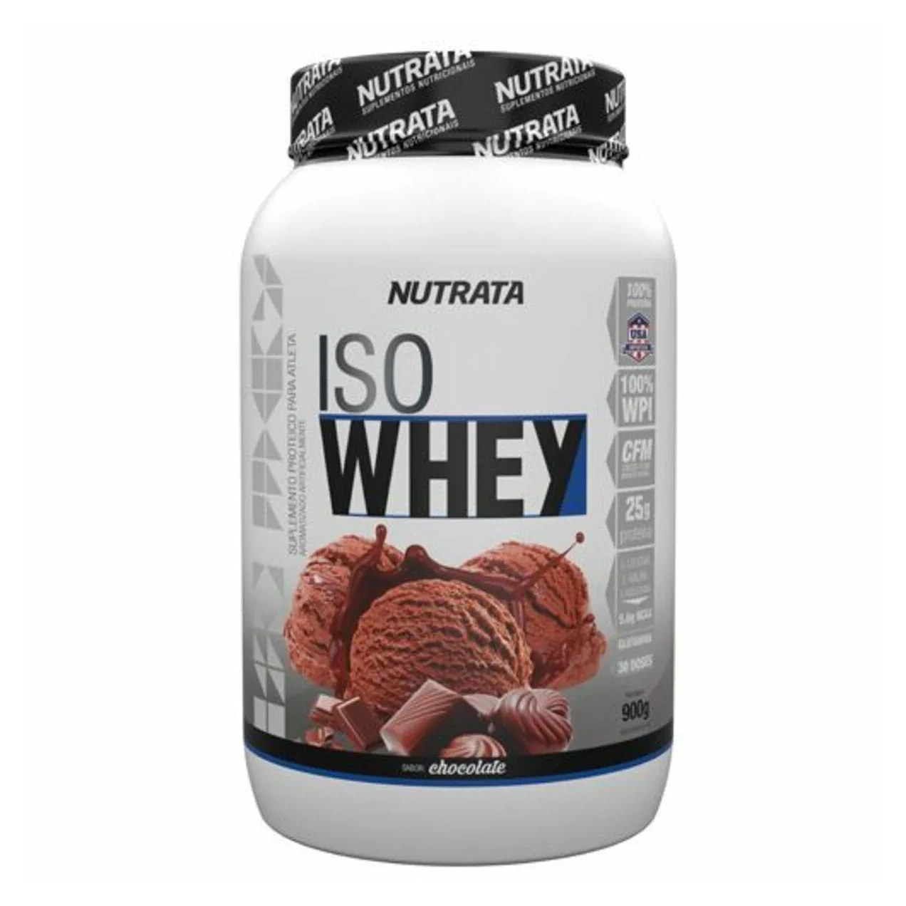 Iso Whey - 900G Chocolate - Nutrata