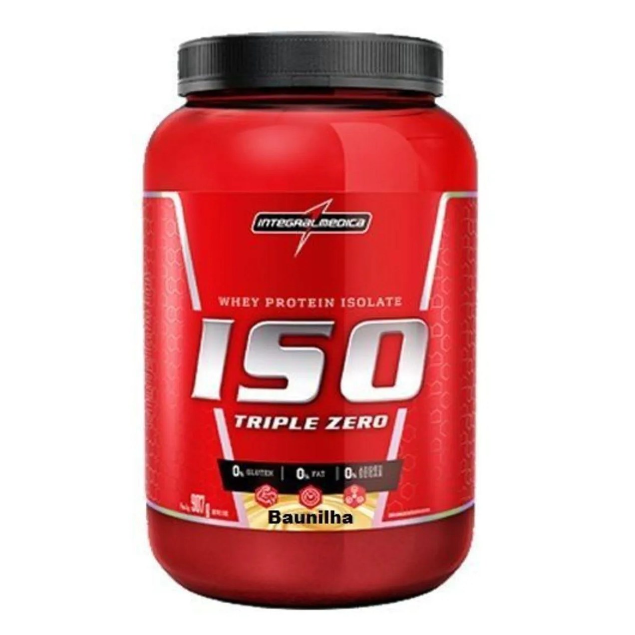 Whey Iso Triple Zero - 907G Baunilha - Integralmédica