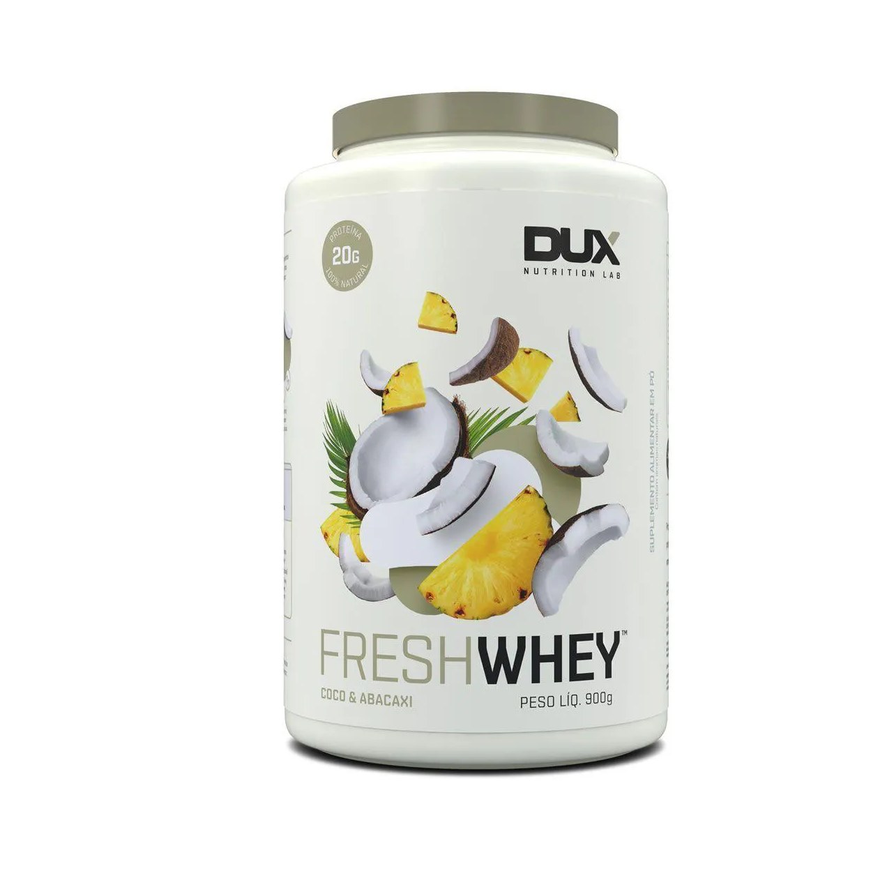 Fresh Whey - 900G Coco e Abacaxi - Dux Nutrition