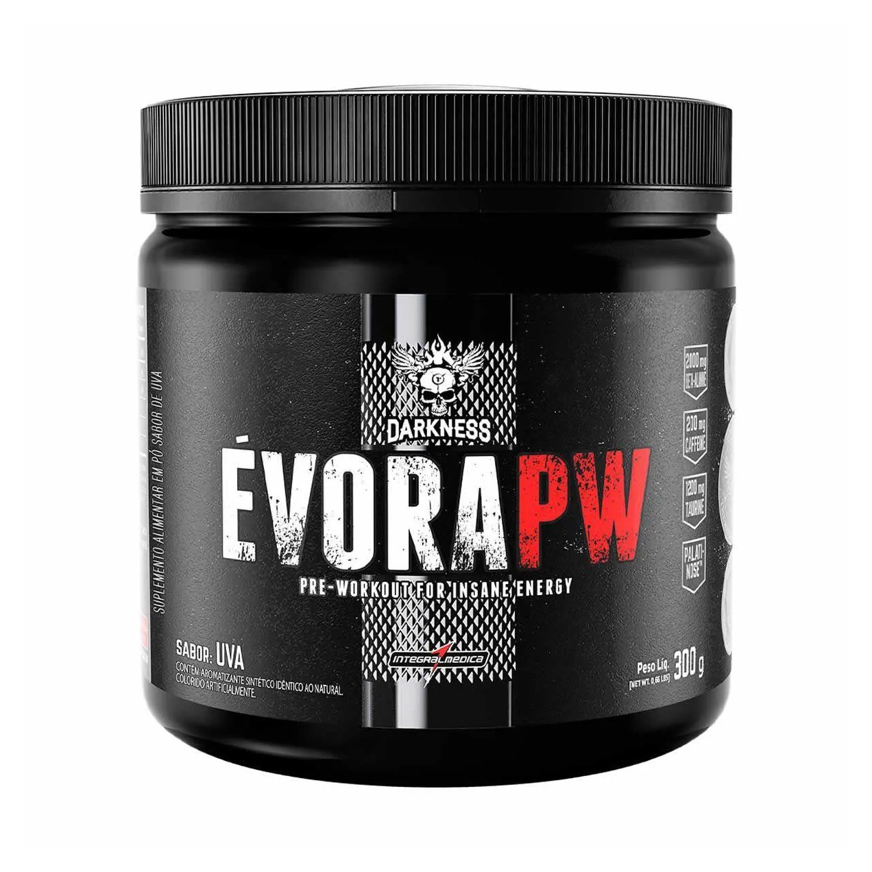 Évora Pw Insane Energy - 300G Uva - Integralmédica