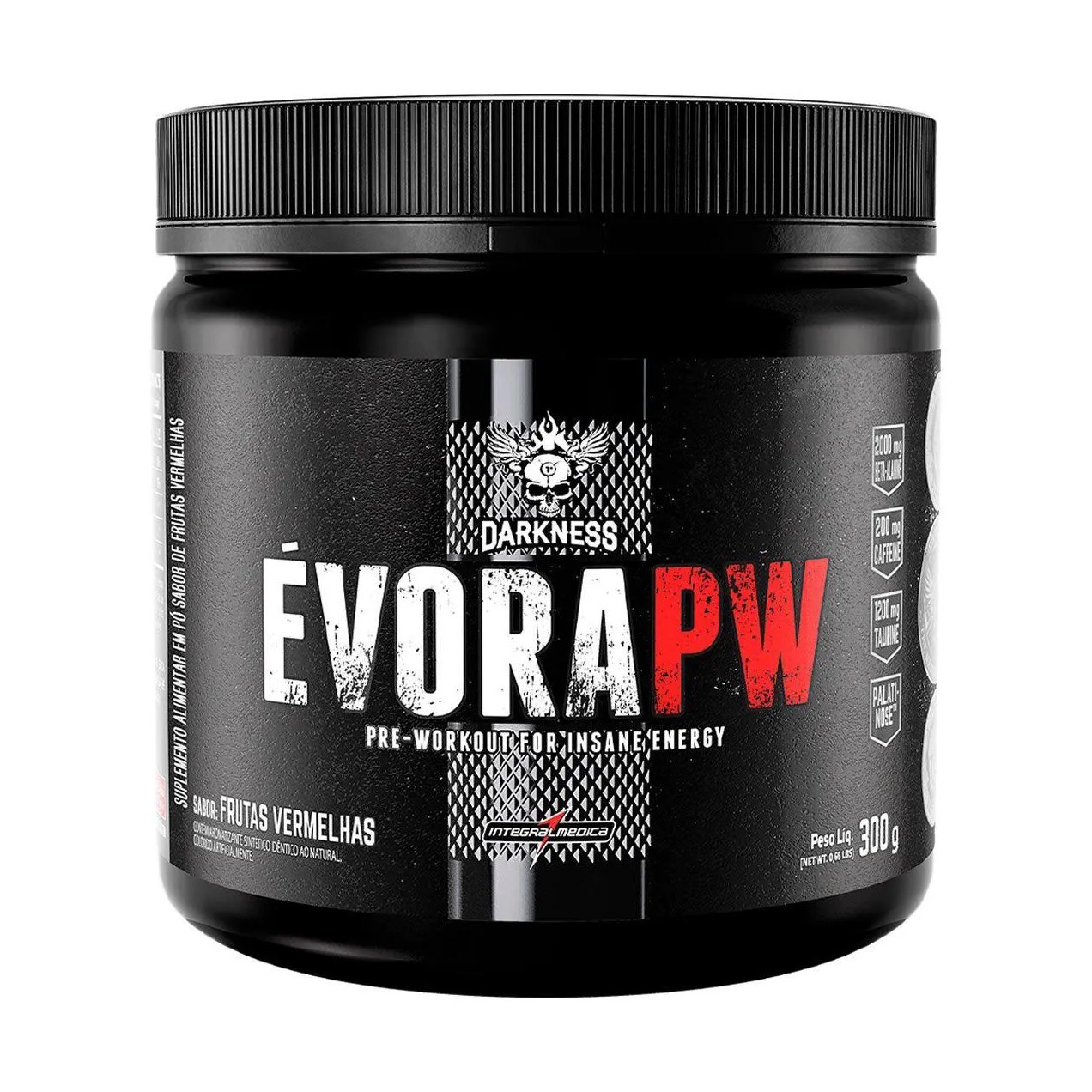 Évora Pw Insane Energy - 300G Frutas Vermelhas - Integralmédica
