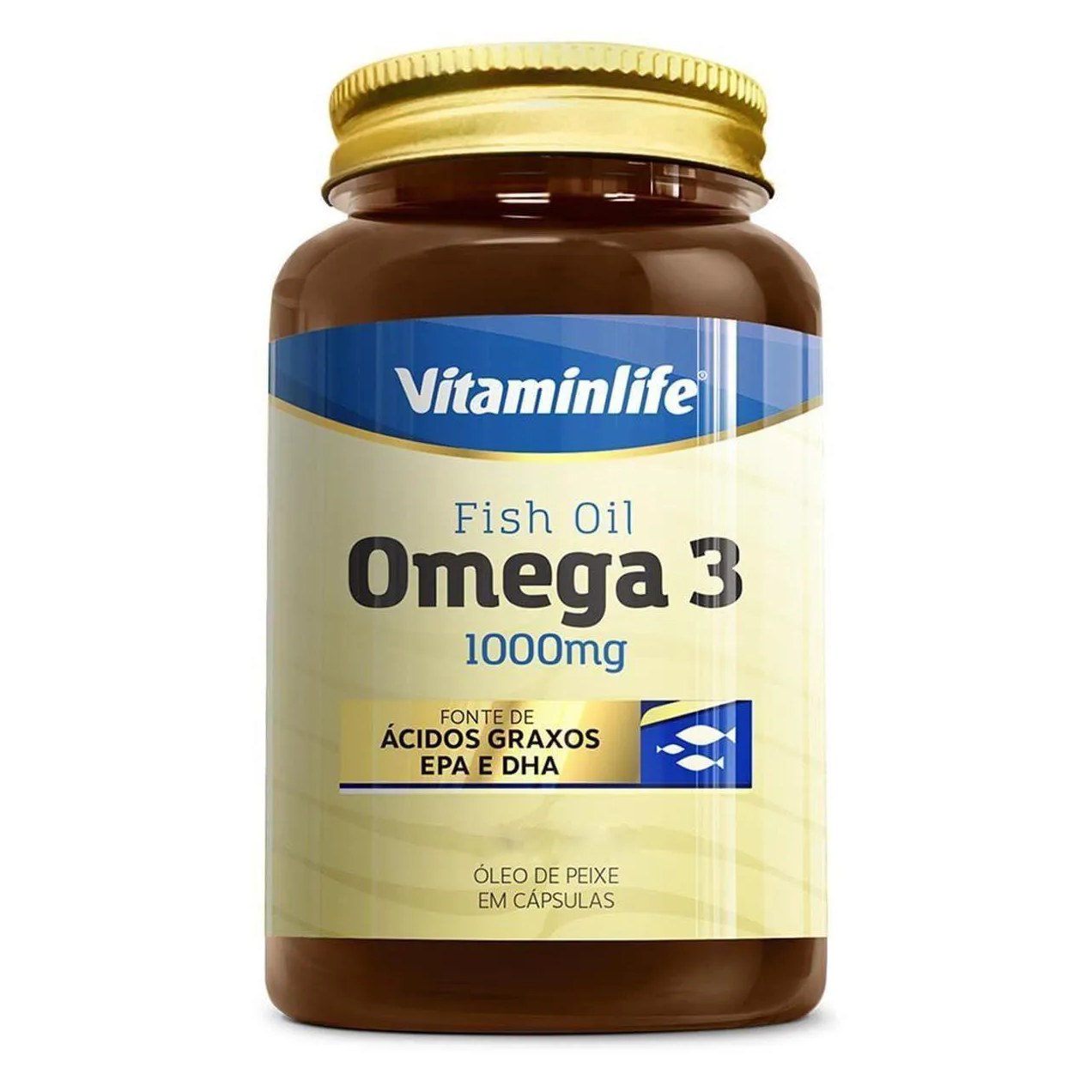 Omega 3 1000Mg - 200 Cápsulas - Vitaminlife