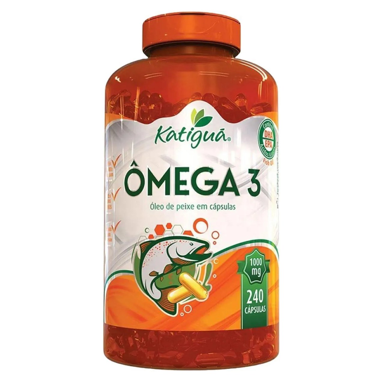 Ômega 3 Tripla Fonte - 240 Cápsulas - Katiguá