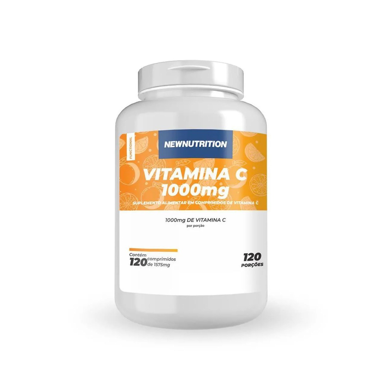 Vitamina C 1000Mg - 120 Comprimidos - Newnutrition