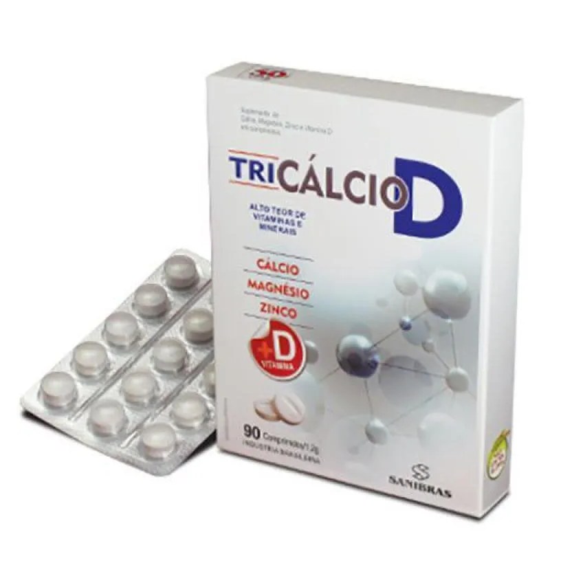 Tri Cálcio D - 90 Comprimidos - Terra Verde