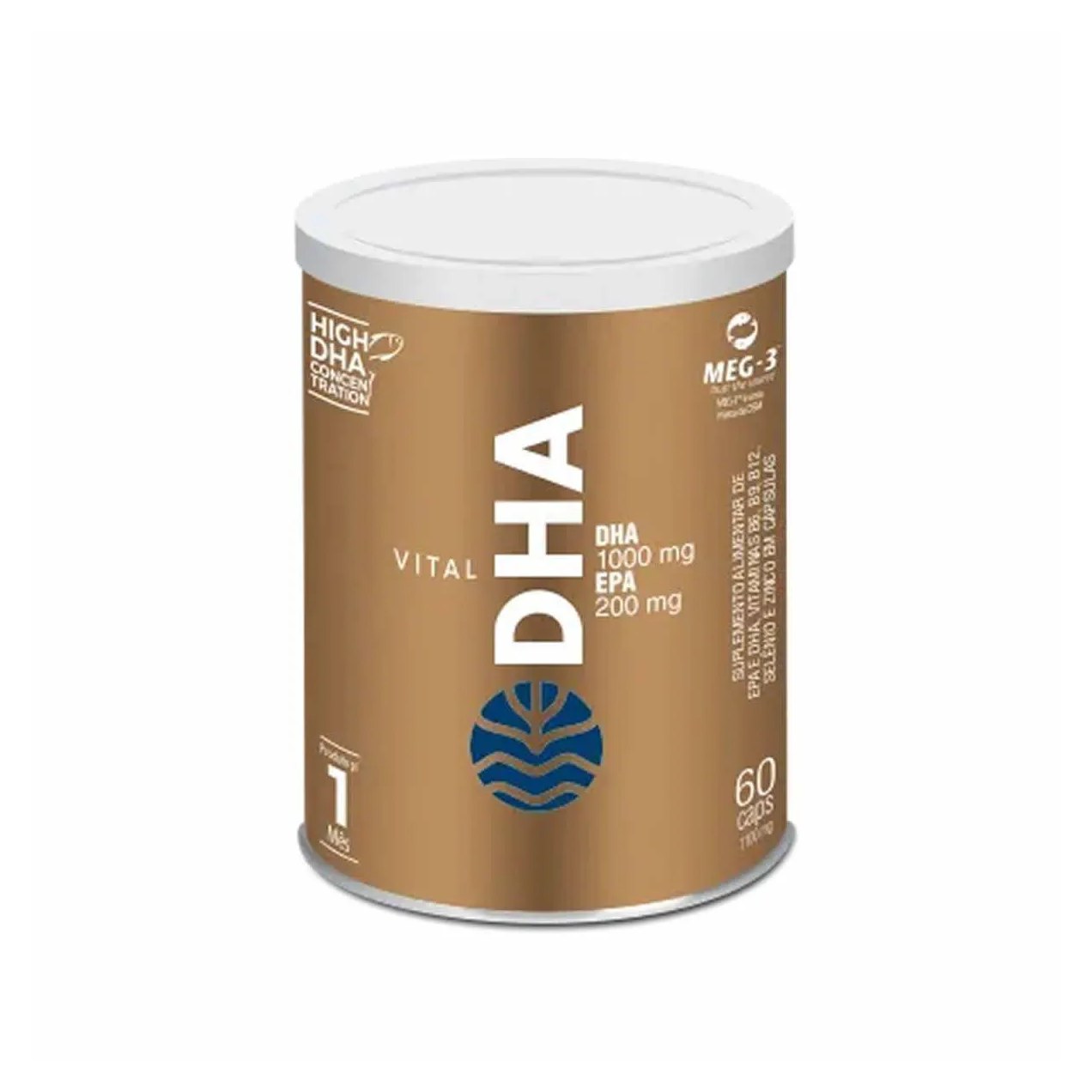 Vital Dha 10/50 - 60 Cápsulas - Vital Âtman