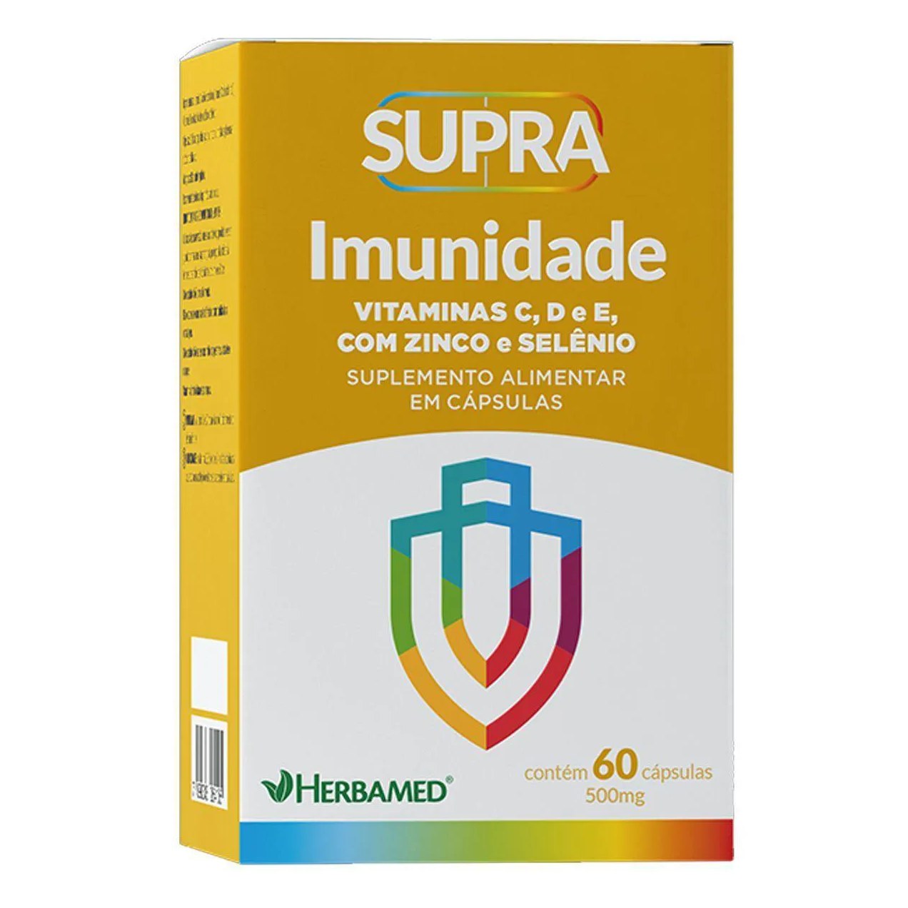 Supra Imunidade - 500Mg 60 Cápsulas - Herbamed