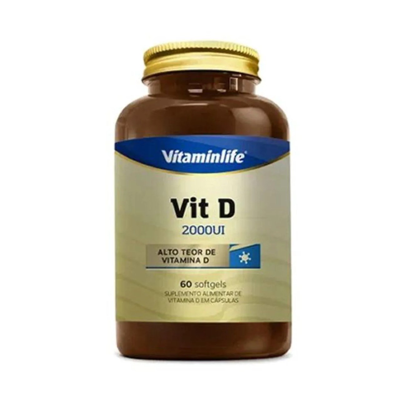 Vit D 2000Ui - 60 Softgels - Vitaminlife