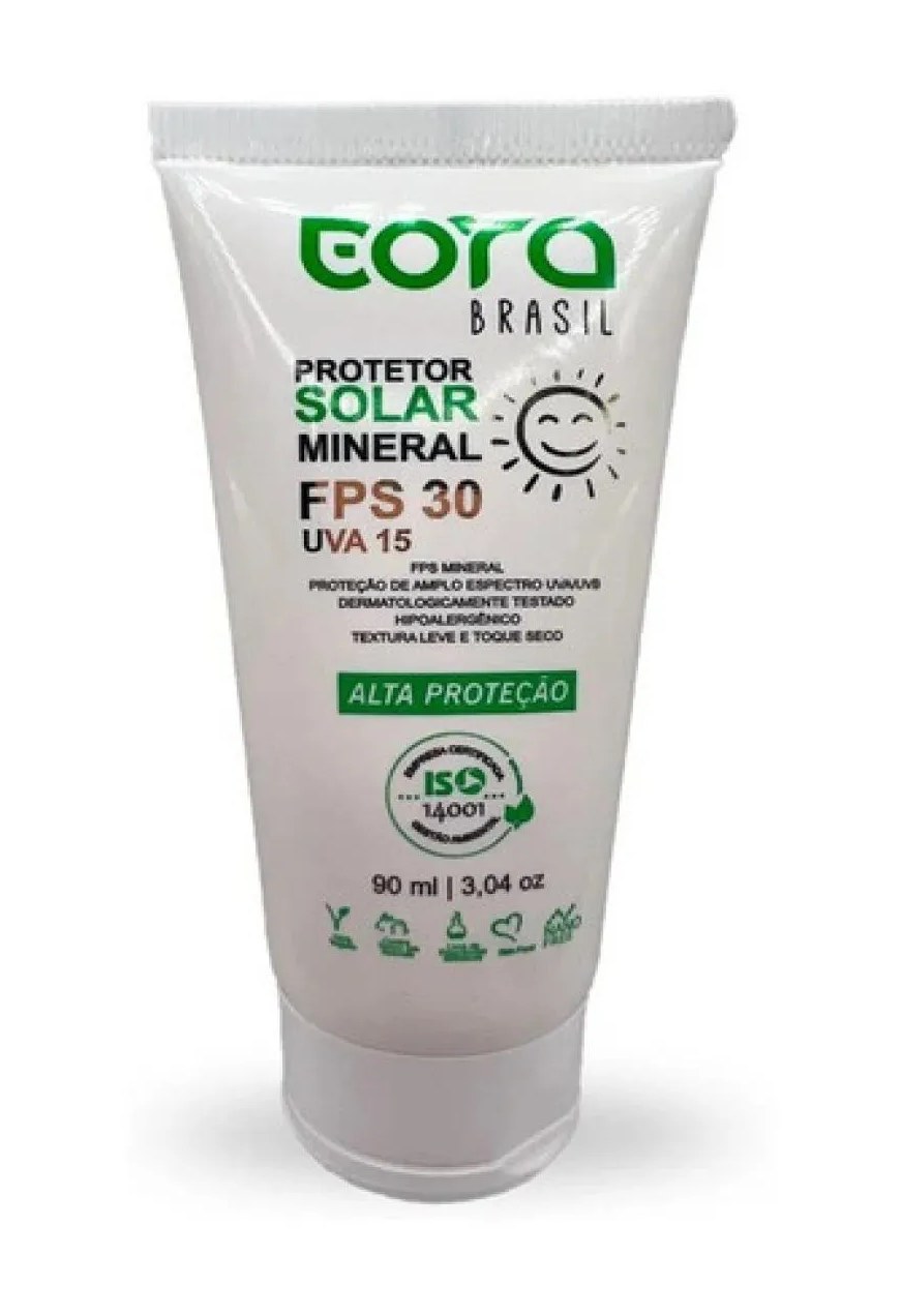 Protetor Solar Eora Vegano Livre de Toxinas Parabenos Fps 30