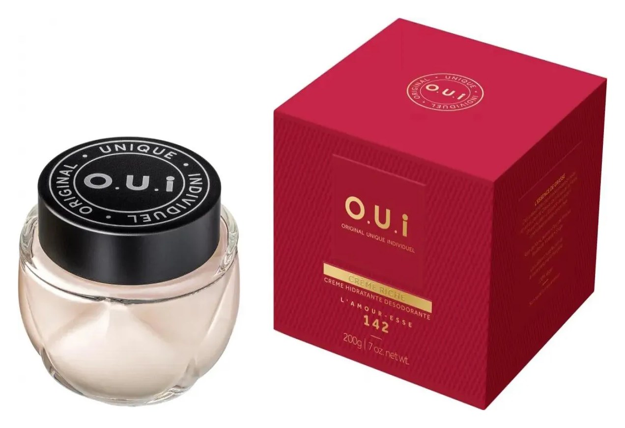 O.u.i L´ Amour - Esse 142 Creme Hidratante Desodorante 200 G