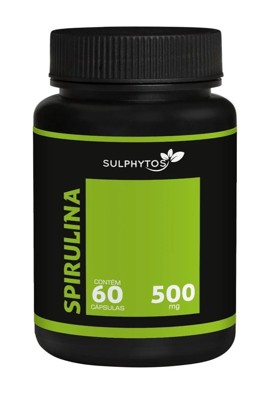 Spirulina 500mg Sulphytos - 60 Cápsulas