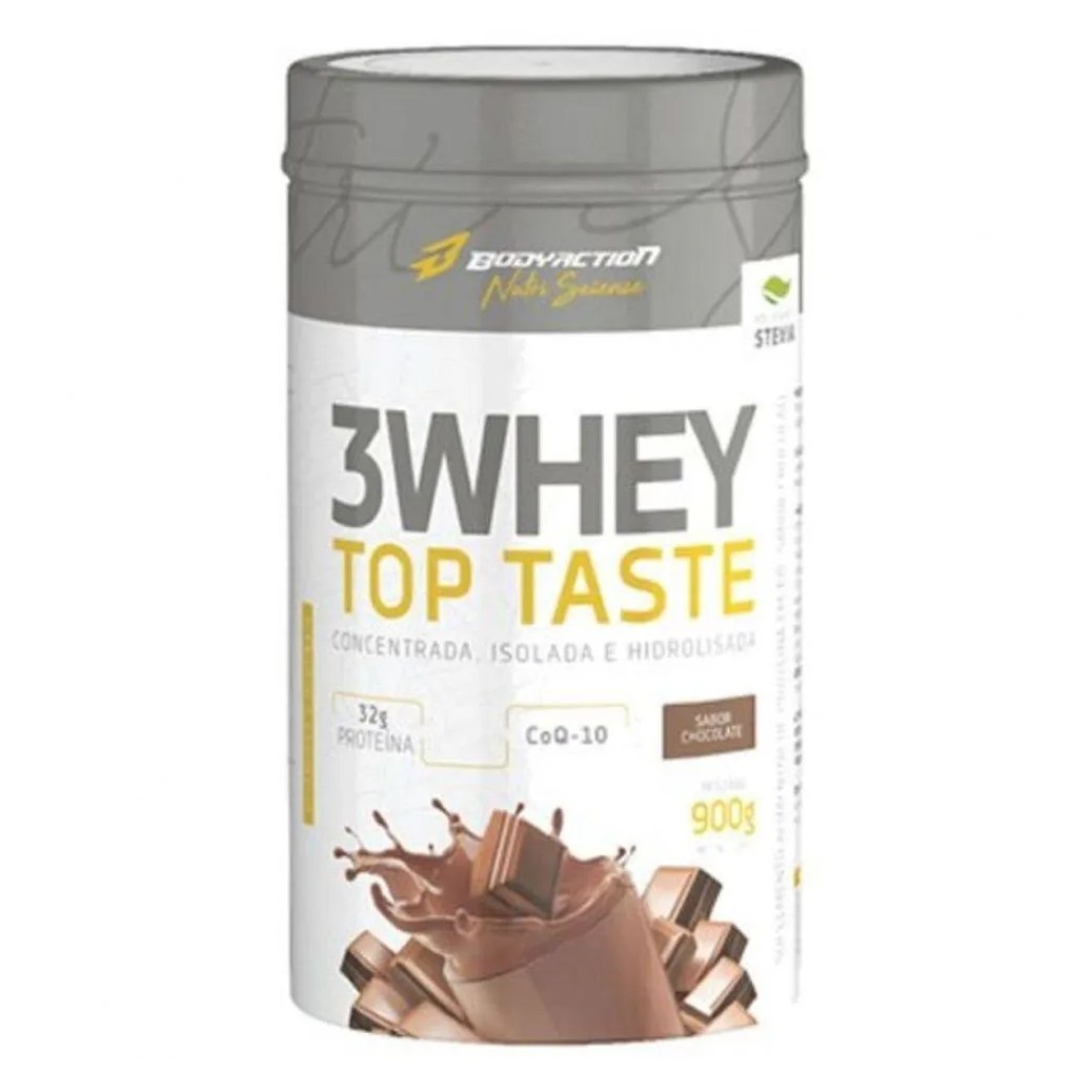 3 Whey Top Taste (900g) - Sabor: Chocolate