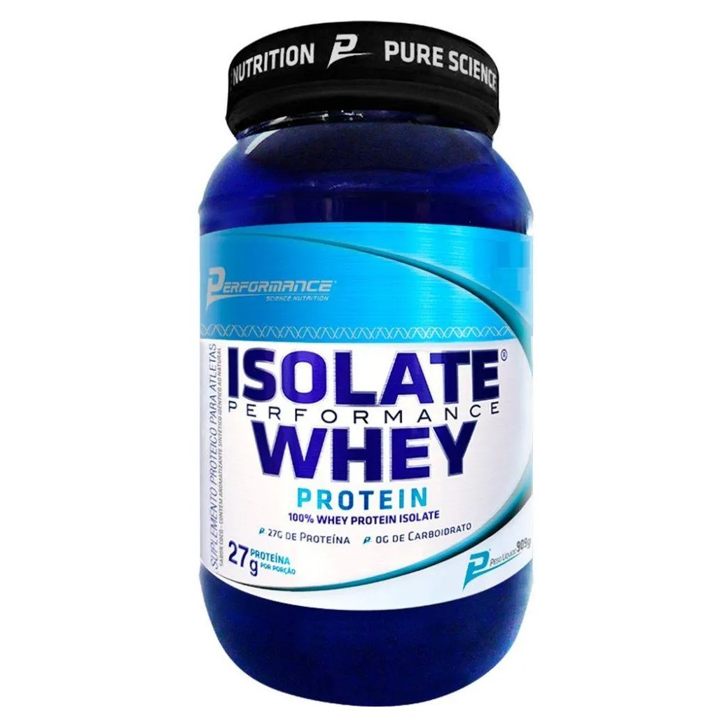 Isolate Whey Protein (909g) - Sabor: Chocolate