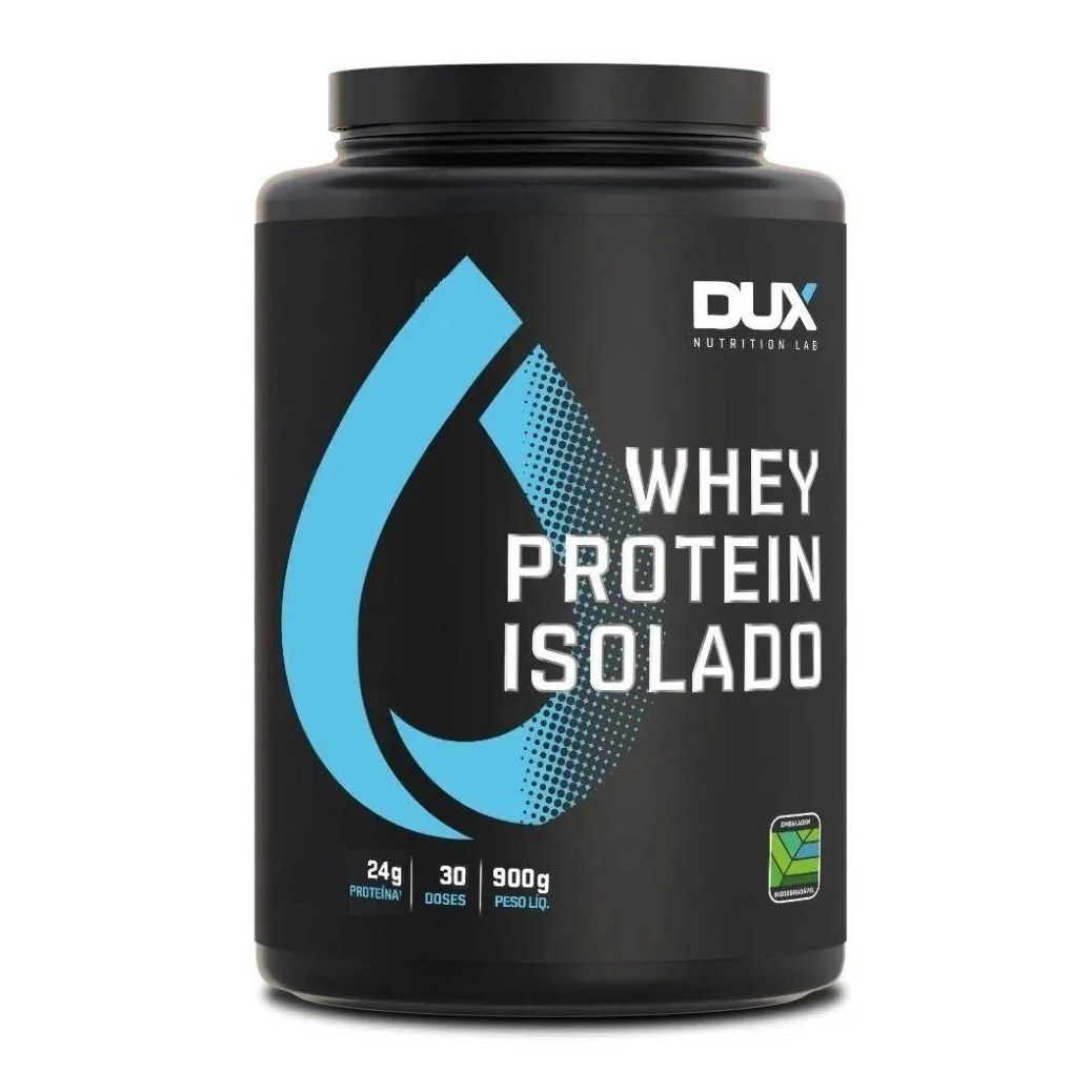 Whey Protein Isolado Pote (900g) - Sabor: Cookies