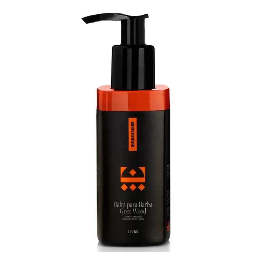 Balm para Barba Goot Wood Embaixador 300ml 120ml