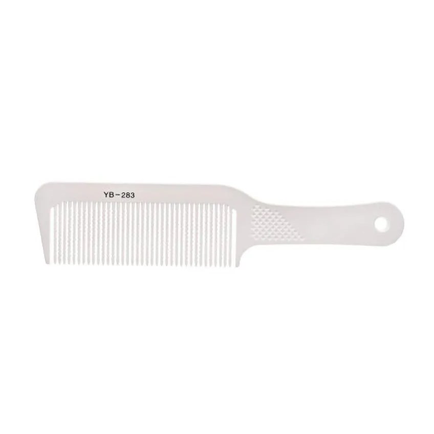 Pente de Corte Clipper Comb com Guia Yb-283 Umi Branco
