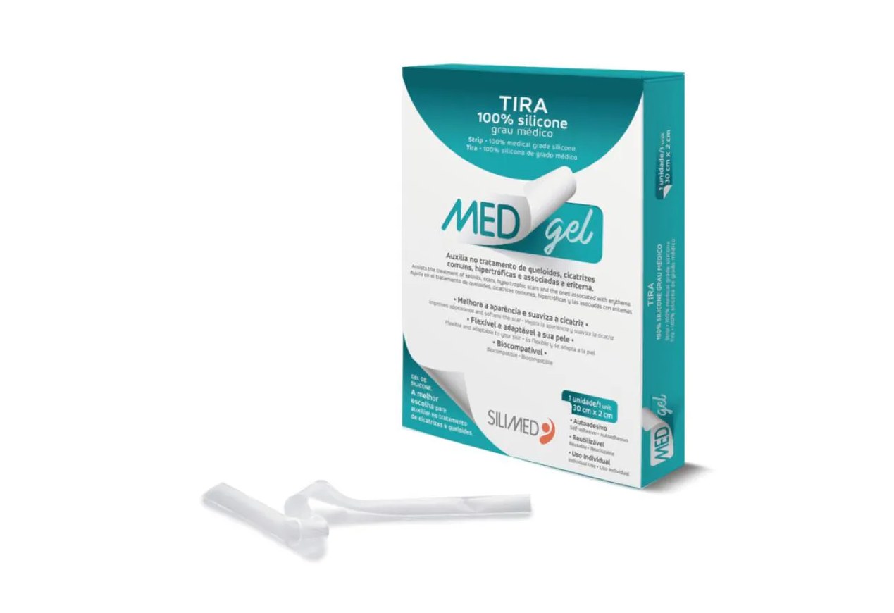 Medgel Silimed Tira de Silicone com 1 Unidade