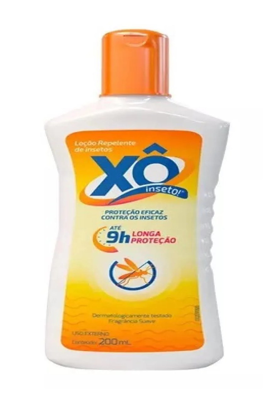 Repelente Loção Xô Inseto Frasco 200ml Longa Proteção