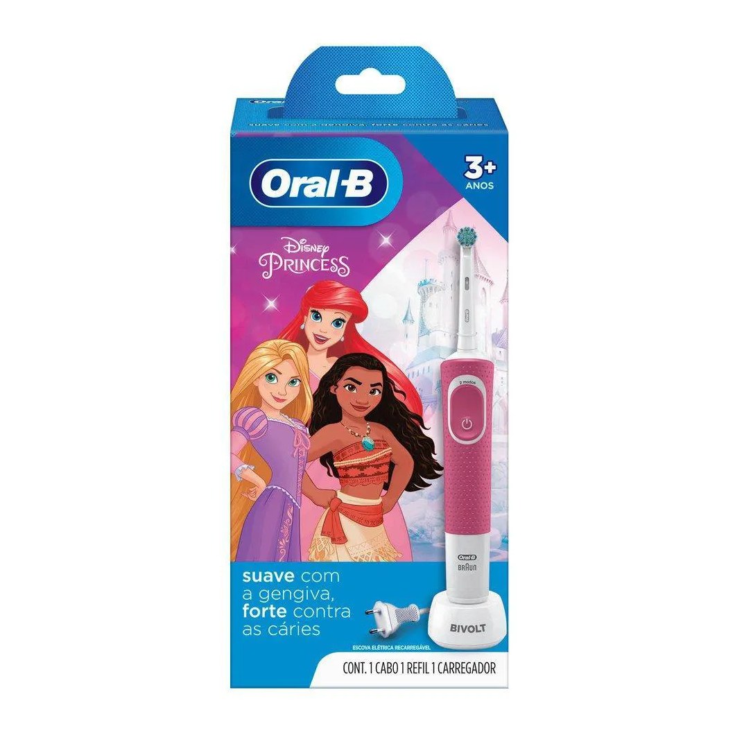 Escova Elétrica Oral-B Princess 1 unidade