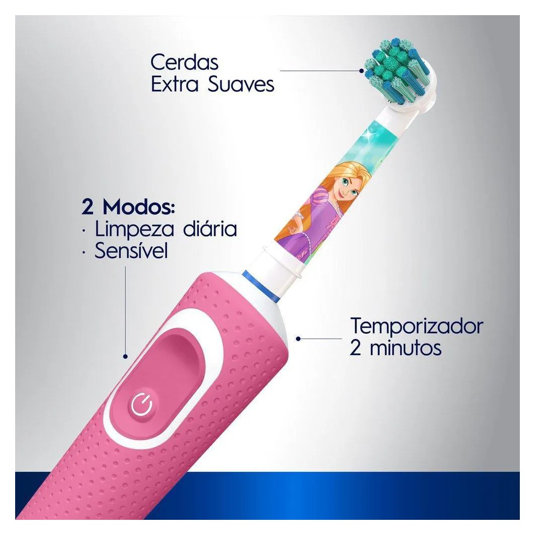 Escova Elétrica Oral-B Princess 1 unidade