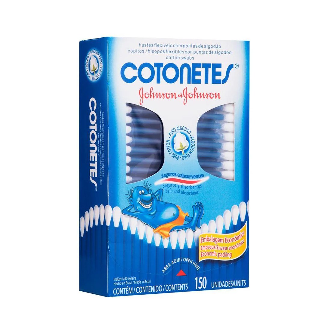 30 Caixas de Hastes Flexíveis Cotones com 150 Unidadades Cada
