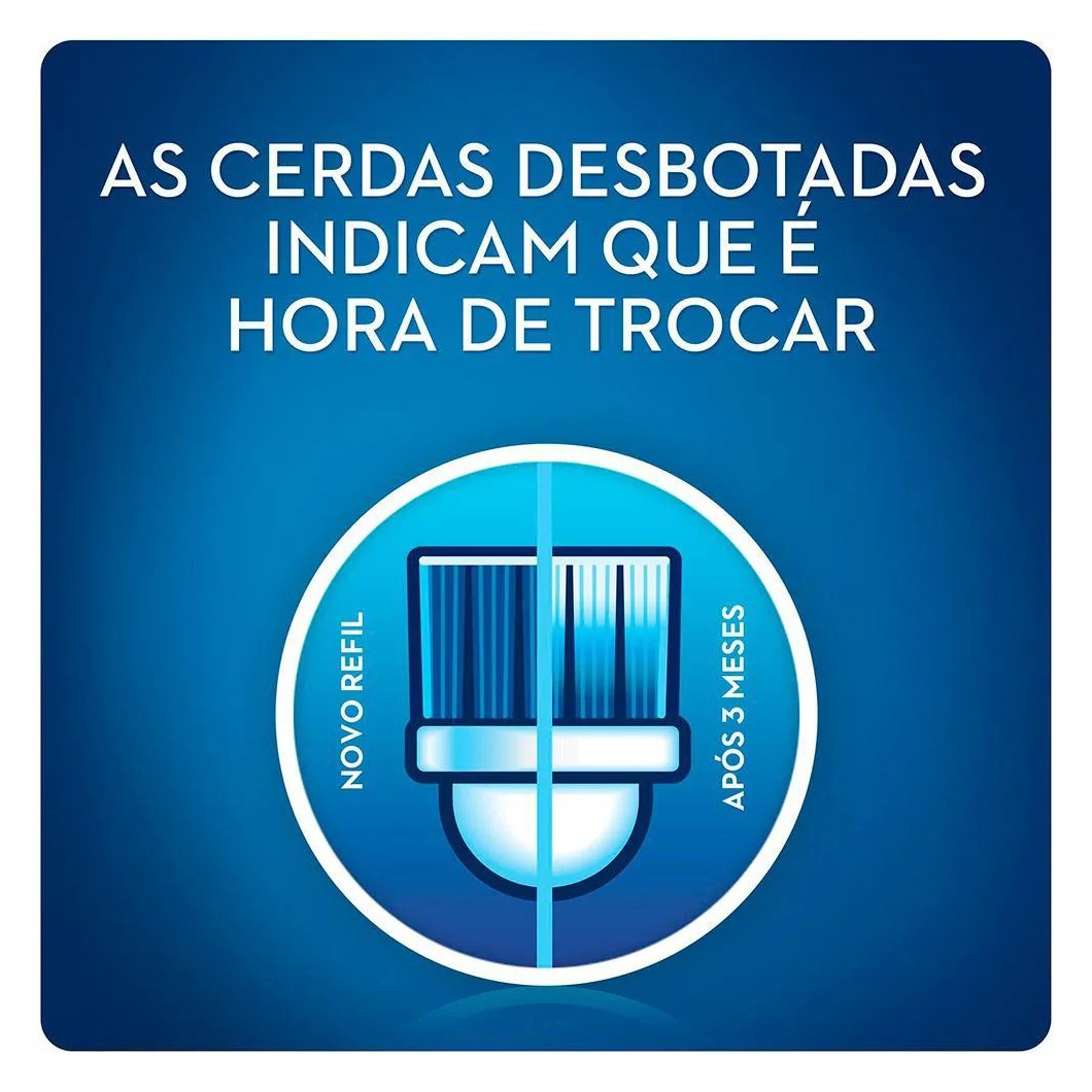 Kit Refil Escova Elétrica Oral-B Cross Action Leve 4 Pague 2