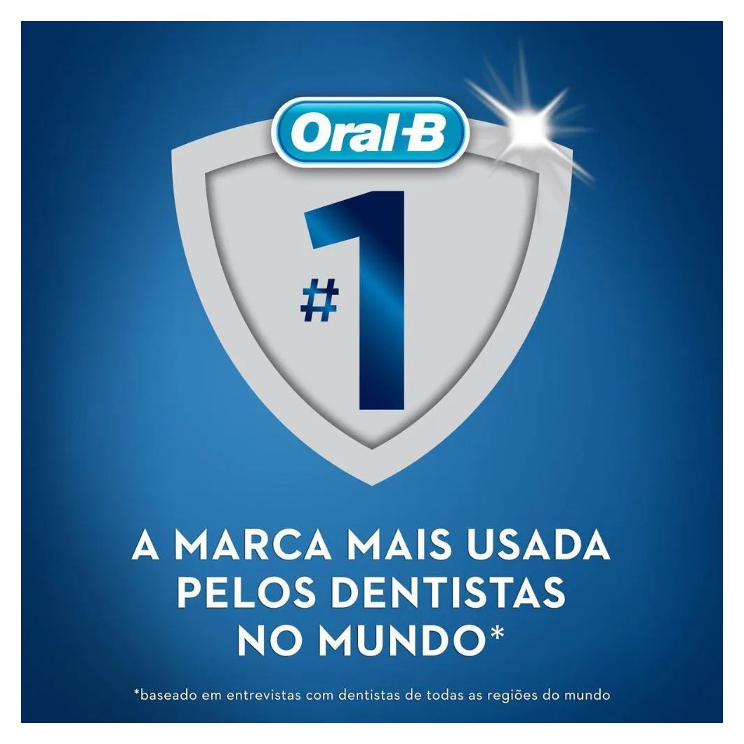 Refil Escova Elétrica Oral-B Precision Clean com 4 unidades