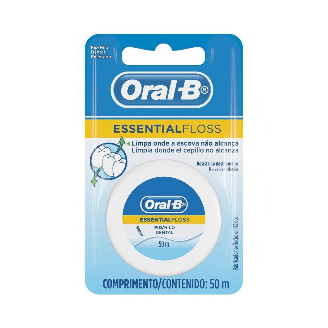 Fio Dental Oral-b Essential Floss 50m