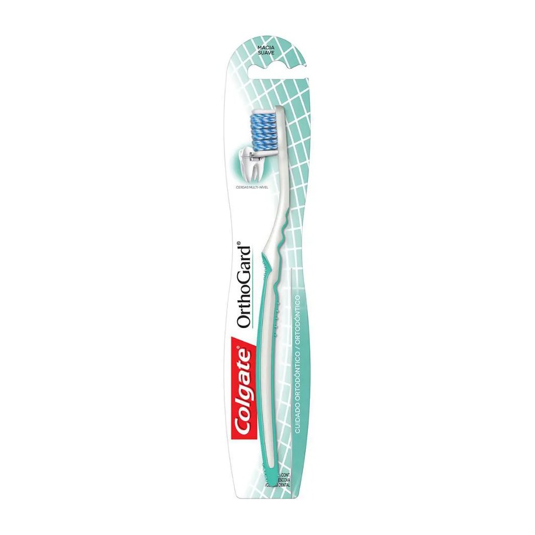 Escova Dental Colgate Orthogard Cabeça Ultra Compacta