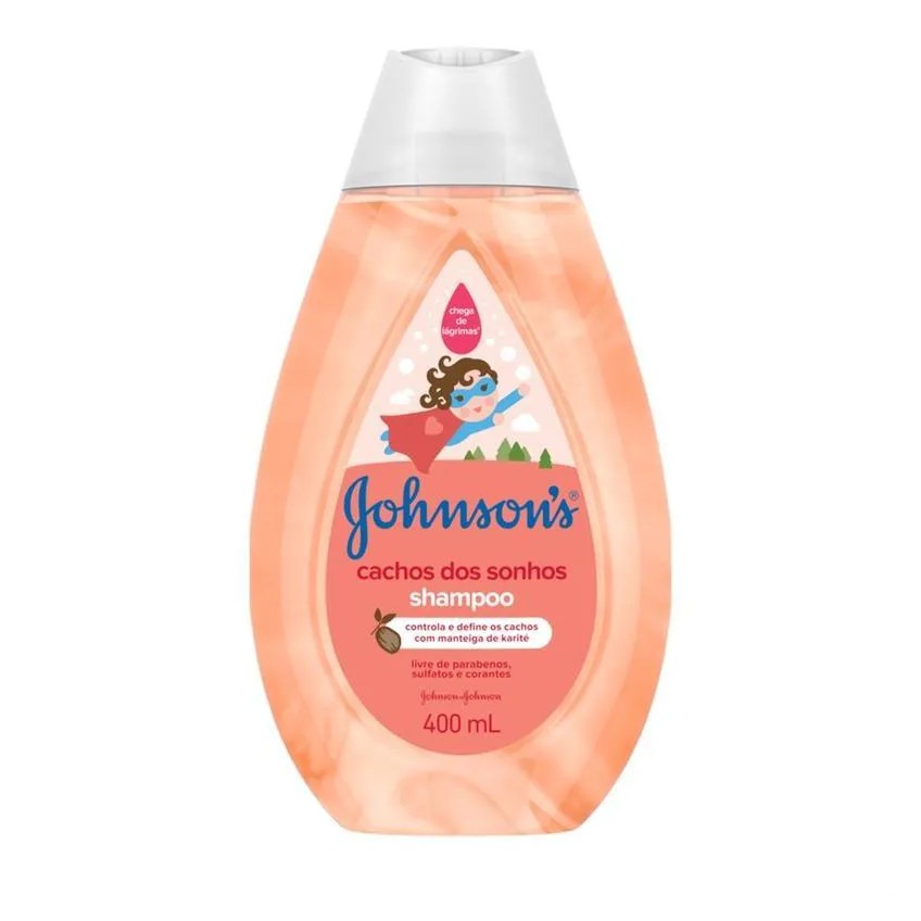 Shampoo Johnson's Baby Cachos Definidos 400ml
