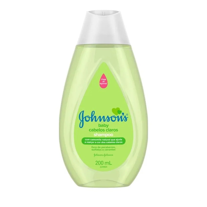 Shampoo Johnson's Baby Cabelos Claros Suavidade 200ml