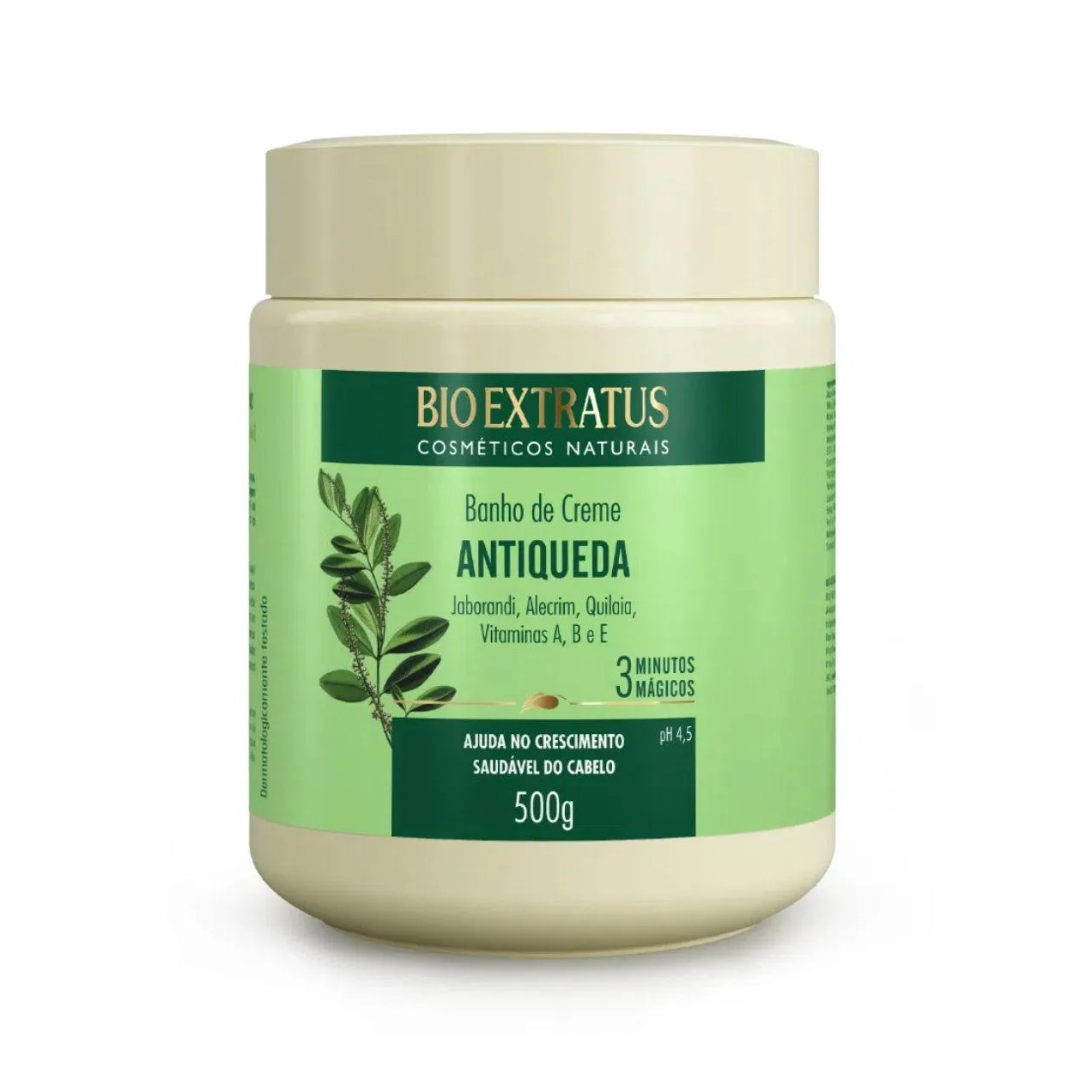 Máscara Antiqueda Fortalecedora Jaborandi 500g Bio Extratus