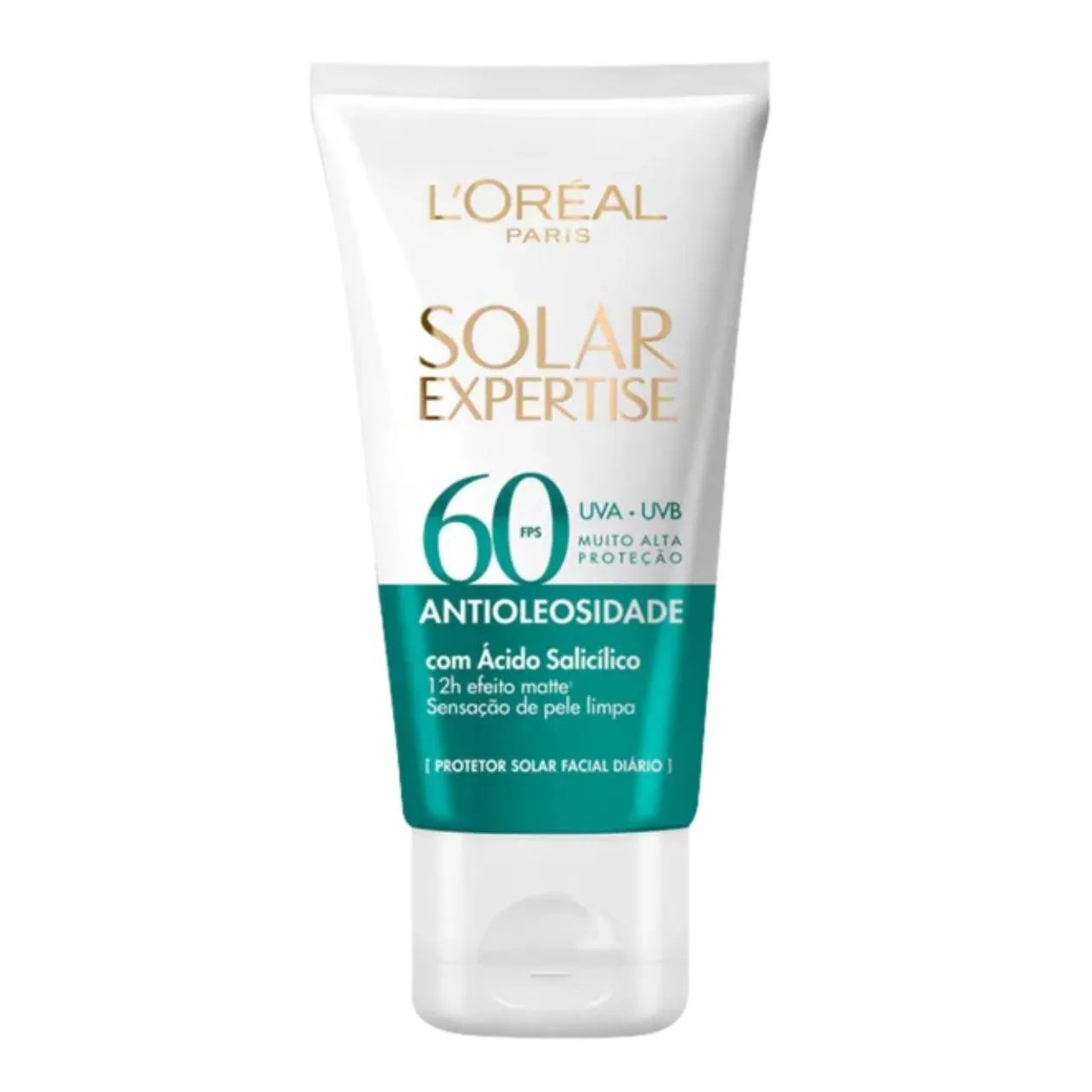 Protetor Solar Facial Fps 60 Antioleosidade 40g Loreal Paris