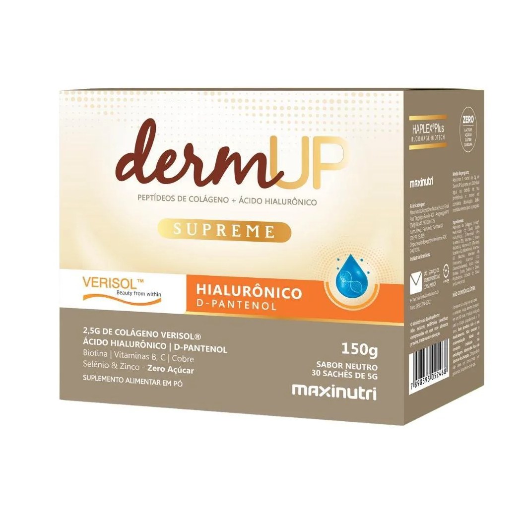 Dermup Supreme Verisol 30 Sachês - Original