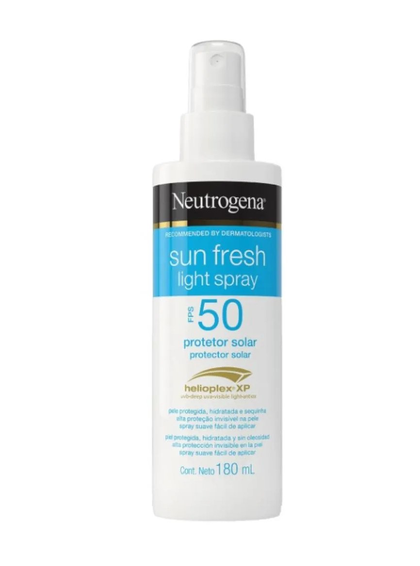 Protetor Solar Neutrogena Sunfresh Light Spray Fps50 180Ml
