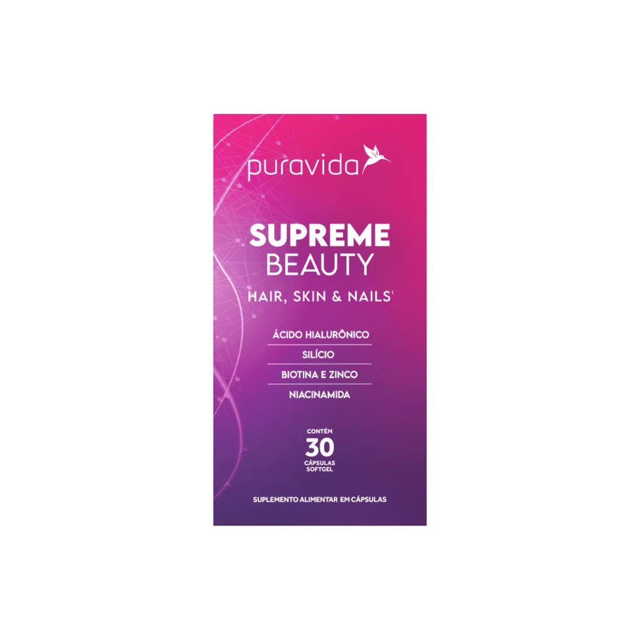 Supreme Beauty Biotina Hialurônico Zibco Silício Puravida