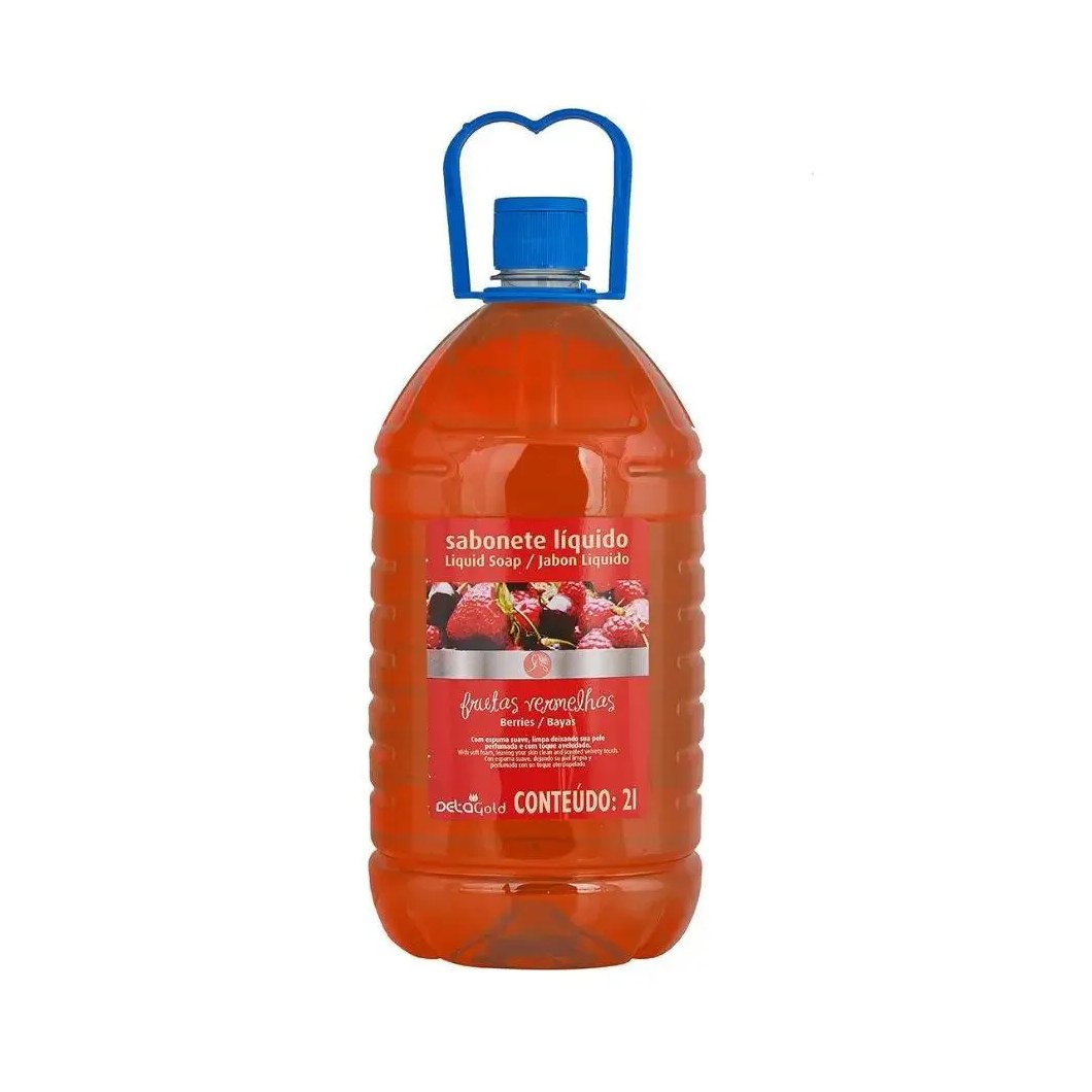 SABONETE LíQUIDO DETA GOLD FRUTAS VERMELHAS 2L