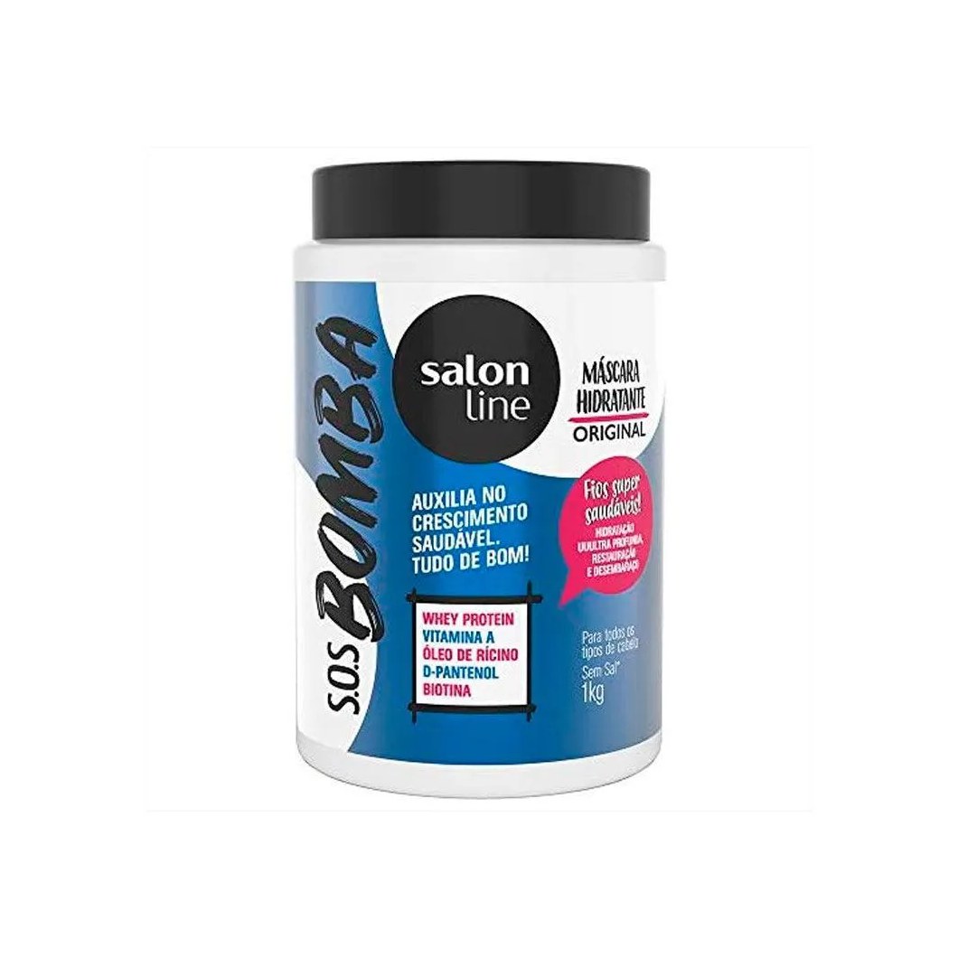 Máscara de Hidratação Salon Line Sos Bomba Vitaminas 1kg