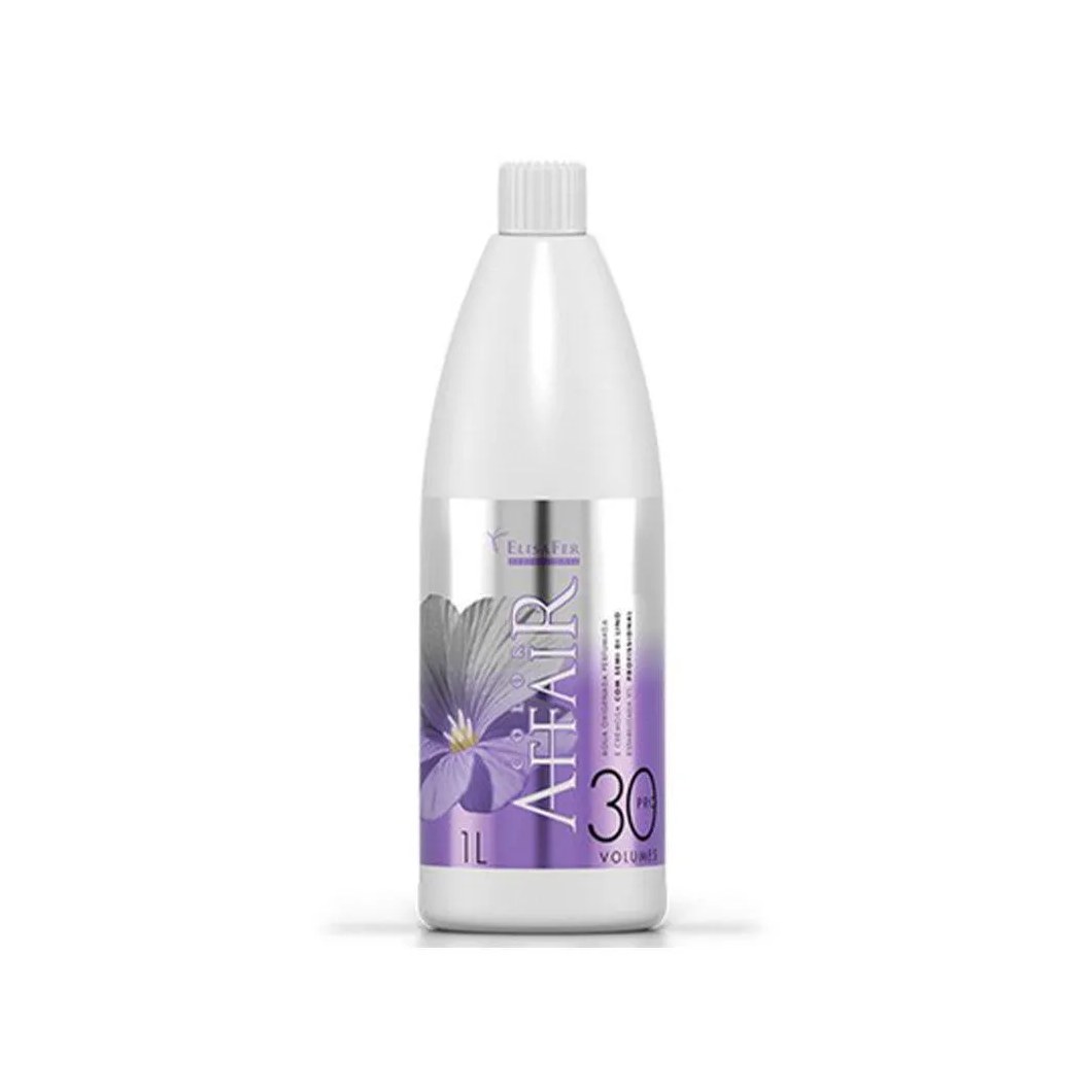 Água Oxigenada Elisafer Color Affair 30 Volumes 1000ml