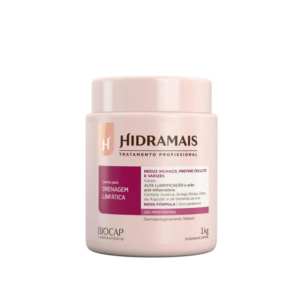 Creme para Massagem Hidramais Alta Lub Drenagem 1 Kg