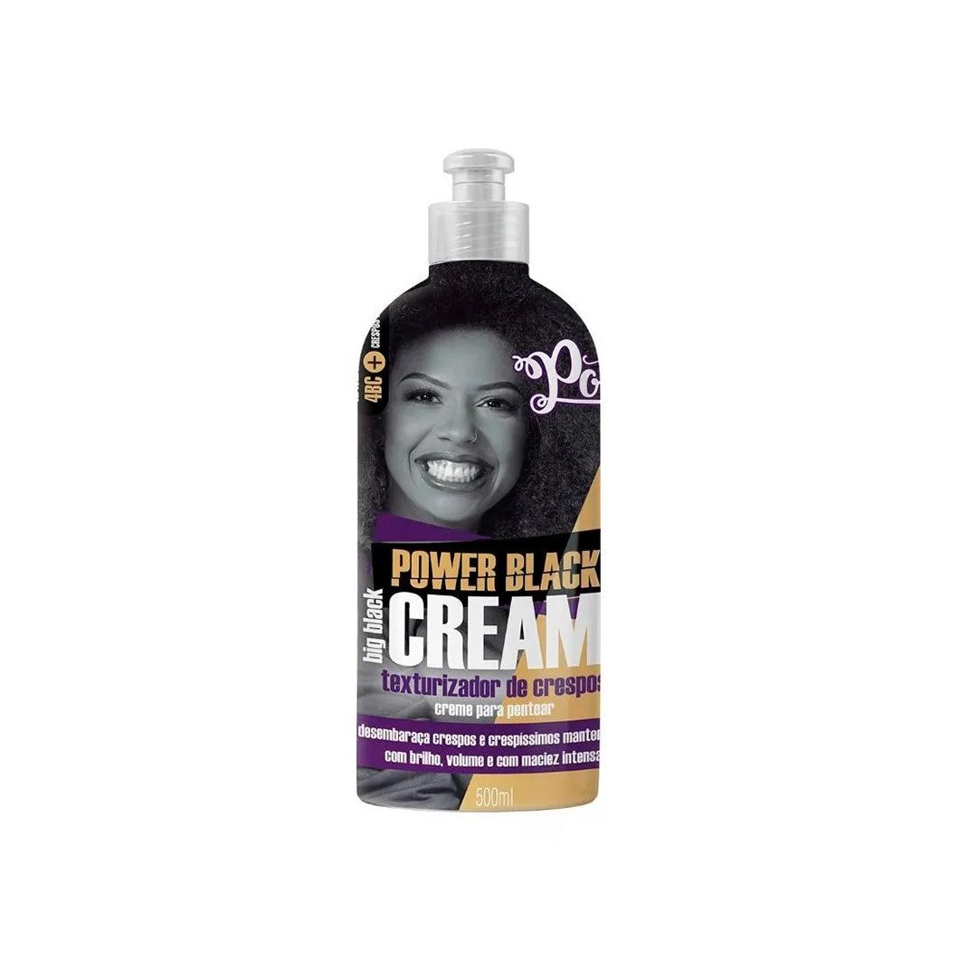 Creme para Pentear Soul Power Black Big Black Cream 500ml