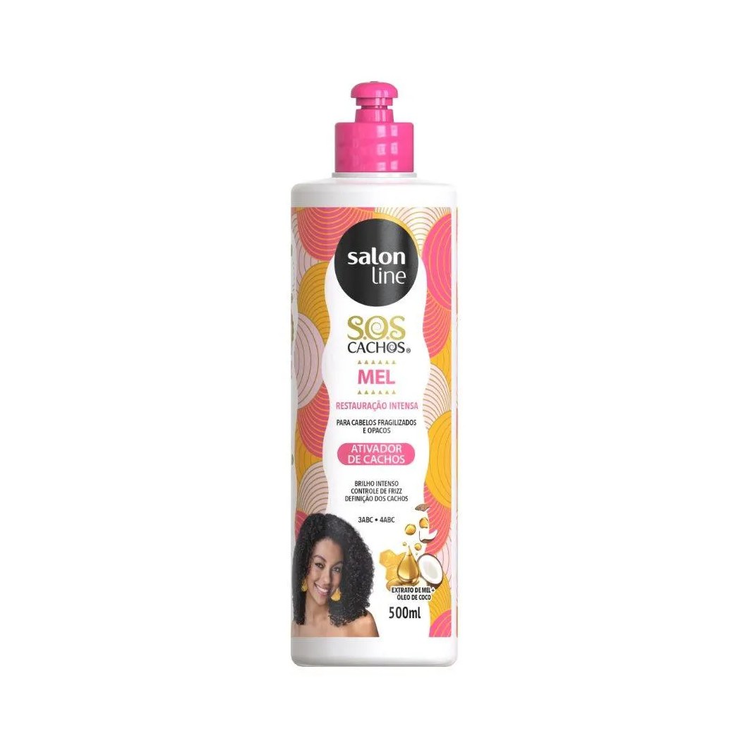 Ativador de Cachos Salon Line Sos Intenso 500ml