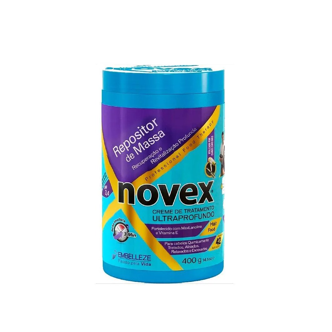 Máscara de Tratamento Novex Repositor de Massa 400g