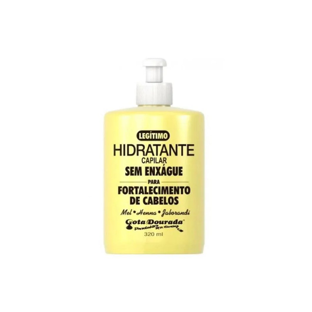 CREME PARA PENTEAR GOTA DOURADA FORTALECIMENTO 320ML